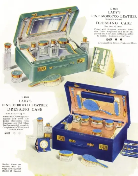 Framed Print : Dressing Cases Framed Print : Dressing Cases