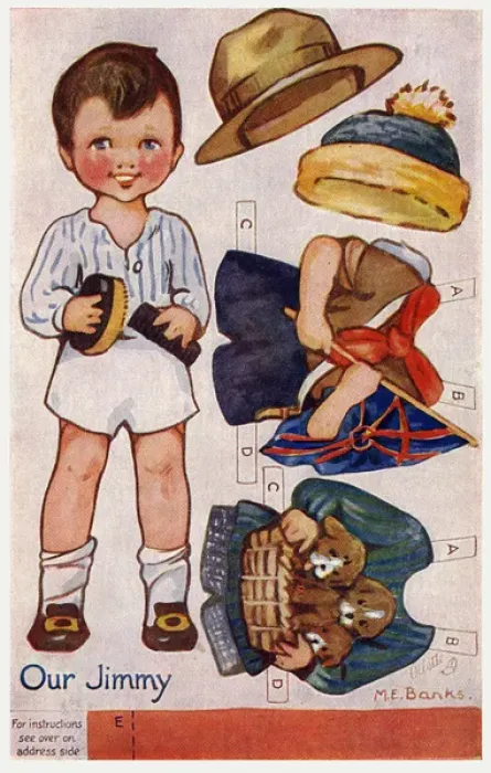 Framed Print : Dressing doll. Our Jimmy Framed Print : Dressing doll. Our Jimmy