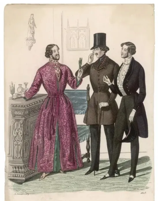 Framed Print : Dressing Gown 1839 Framed Print : Dressing Gown 1839
