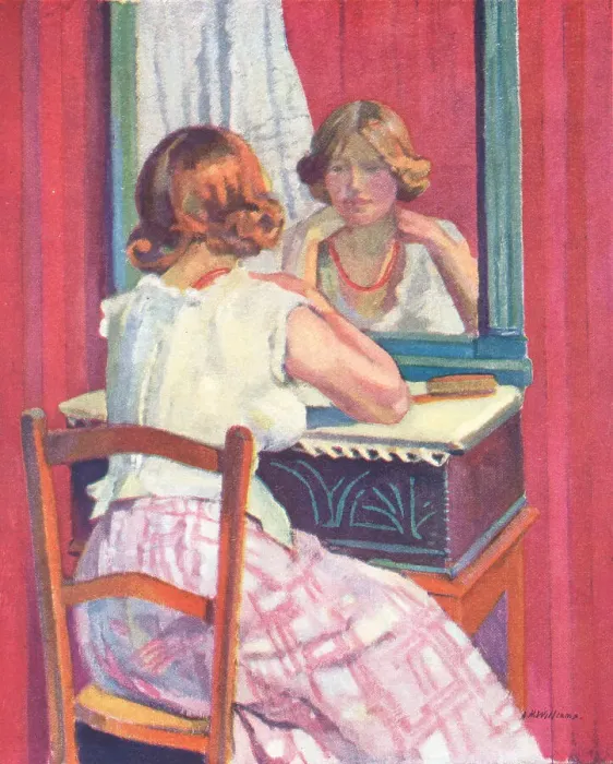Framed Print : Dressing Table Reflection Framed Print : Dressing Table Reflection