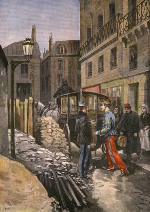 Framed Print : Dreyfus / Picquart Arrest Framed Print : Dreyfus / Picquart Arrest