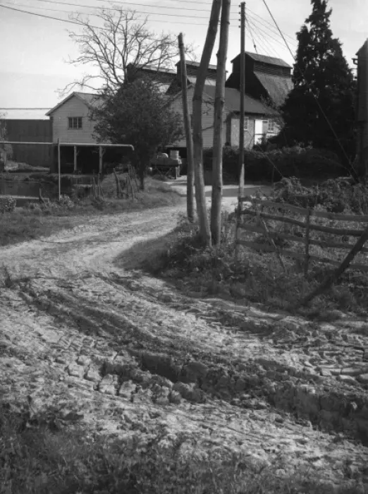 Framed Print : Dried Mud Country Lane Framed Print : Dried Mud Country Lane