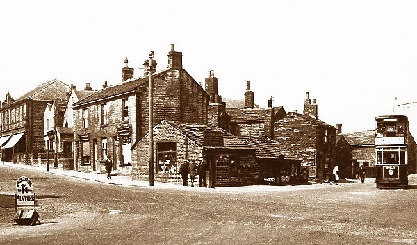 Drighlington Cross Roads early 1900s