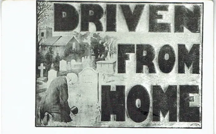 Framed Print : Driven From Home by Gilbert Hastings Macdermott Framed Print : Driven From Home by Gilbert Hastings Macdermott