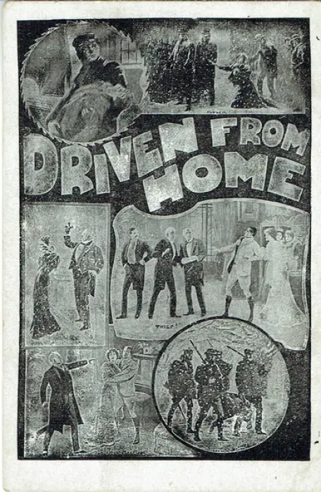 Framed Print : Driven From Home by Gilbert Hastings Macdermott Framed Print : Driven From Home by Gilbert Hastings Macdermott