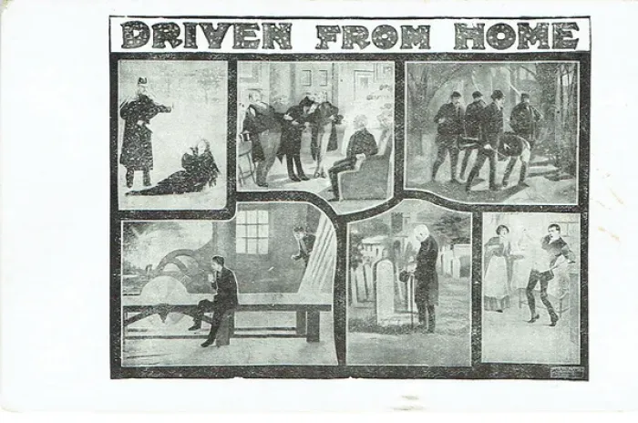 Framed Print : Driven From Home by Gilbert Hastings Macdermott Framed Print : Driven From Home by Gilbert Hastings Macdermott
