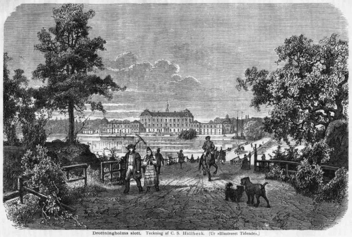 Framed Print : Drottningholms Slott Framed Print : Drottningholms Slott