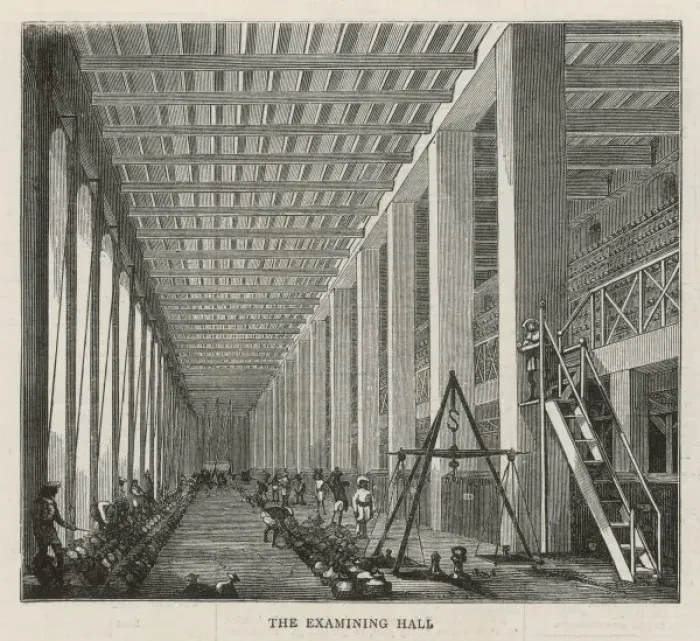 Framed Print : Drugs / Opium Factory - 1 Framed Print : Drugs / Opium Factory - 1