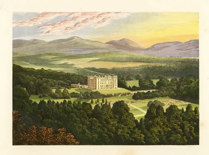 Framed Print : Drumlanrig Castle, Dumfriesshire, Scotland Framed Print : Drumlanrig Castle, Dumfriesshire, Scotland