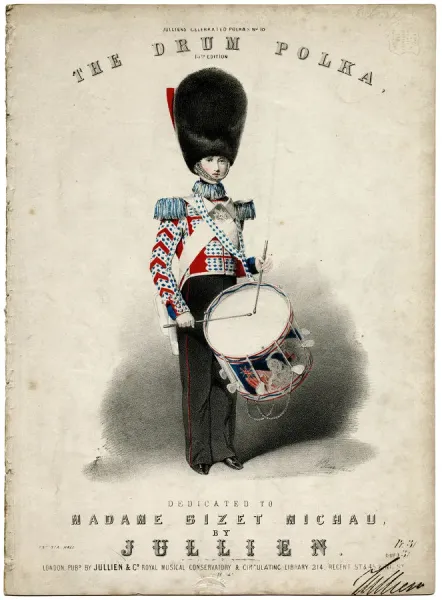 British Army Drummer Boy Print circa 1850. Art Prints, Posters