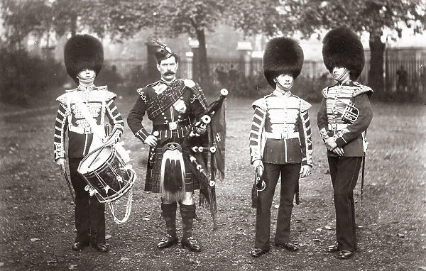 Drummer, Piper, Bandsmen 1st Scots Guards