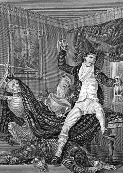Framed Print : DRUNKARDS AND DEATH C19 Framed Print : DRUNKARDS AND DEATH C19