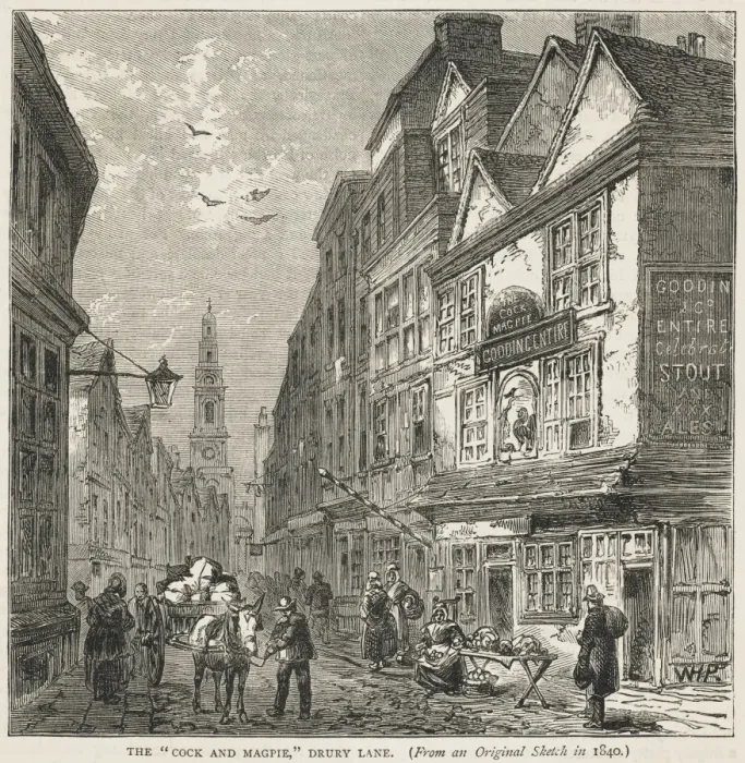 Framed Print : DRURY LANE Framed Print : DRURY LANE