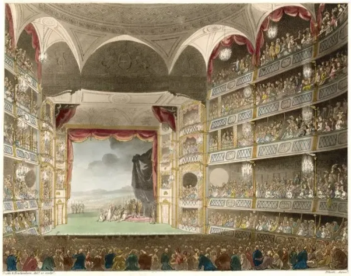 Framed Print : Drury Lane Theatre Framed Print : Drury Lane Theatre