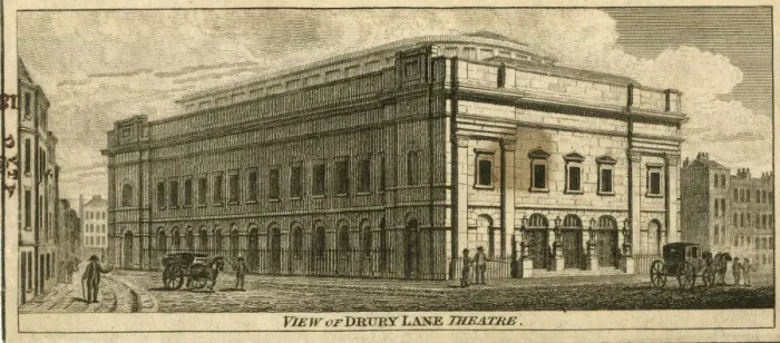 Framed Print : Drury Lane Theatre, London Framed Print : Drury Lane Theatre, London