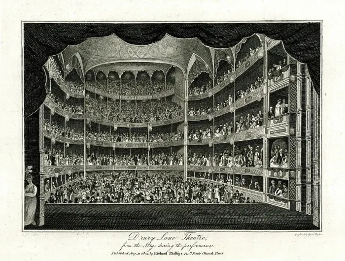 Framed Print : Drury Lane Theatre, London Framed Print : Drury Lane Theatre, London