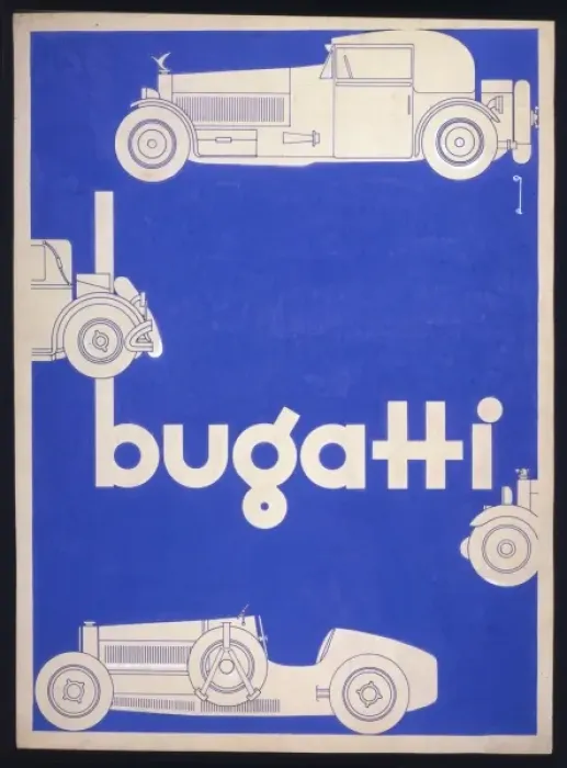 Framed Print : Dryden / Bugatti / 25 Framed Print : Dryden / Bugatti / 25