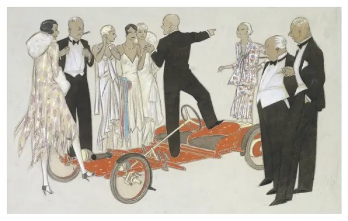 Framed Print : Dryden / Car & Group / 138 Framed Print : Dryden / Car & Group / 138