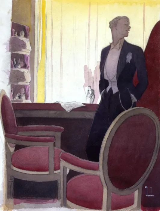 Framed Print : Dryden / Menswear / 124 Framed Print : Dryden / Menswear / 124