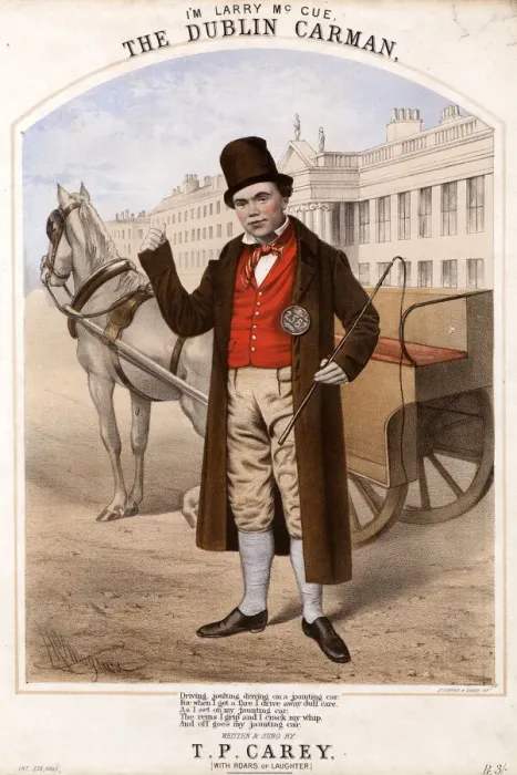 Framed Print : The Dublin Carman, by T P Carey Framed Print : The Dublin Carman, by T P Carey