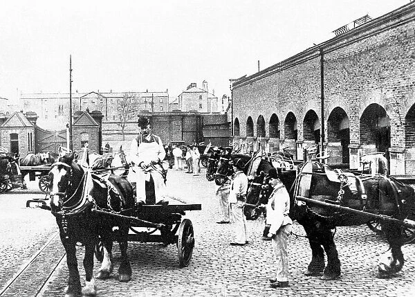 Dublin Guinness Brewery early 1900s
