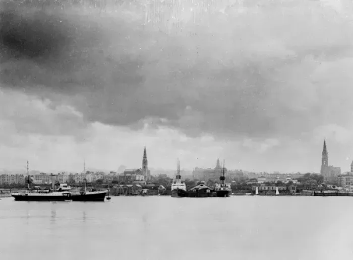 Framed Print : Dublin Harbour 1930S Framed Print : Dublin Harbour 1930S