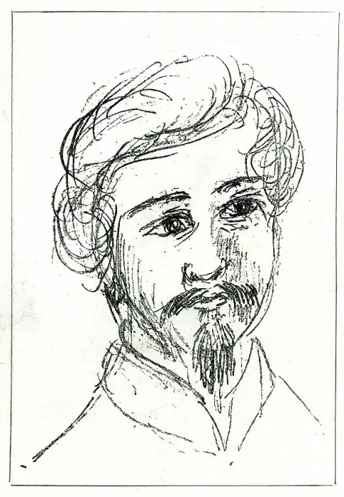 Framed Print : Duc de Persigny, sketched by Napoleon III Framed Print : Duc de Persigny, sketched by Napoleon III