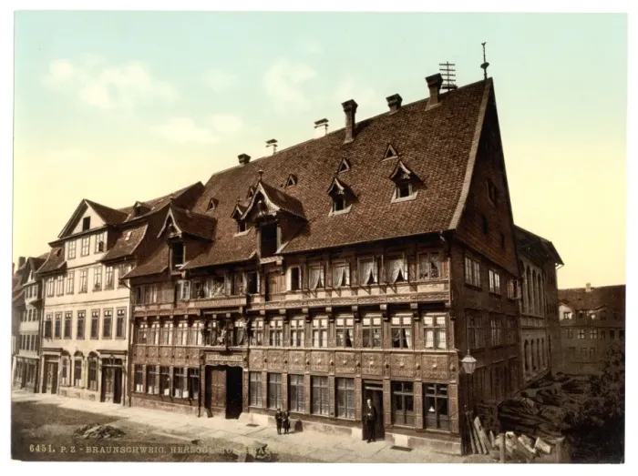 Framed Print : Ducal Brewery, Brunswick (i. e. Braunschweig), Germany Framed Print : Ducal Brewery, Brunswick (i. e. Braunschweig), Germany