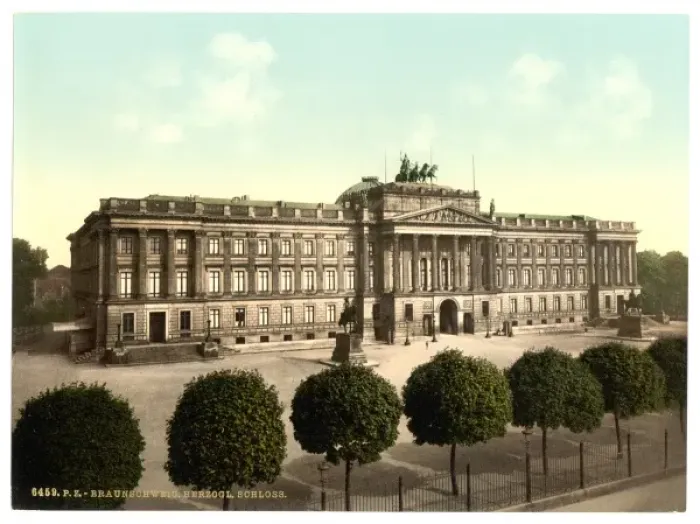 Framed Print : Ducal Castle, Brunswick (i. e. Braunschweig), Germany Framed Print : Ducal Castle, Brunswick (i. e. Braunschweig), Germany