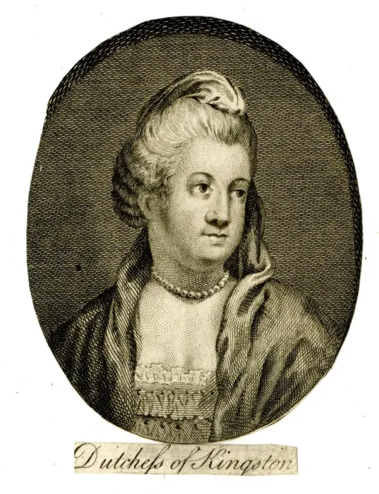 Framed Print : Duchess of Kingston-upon-Hull, English aristocrat Framed Print : Duchess of Kingston-upon-Hull, English aristocrat