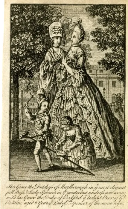 Framed Print : Duchess of Marlborough and Lady Spencer Framed Print : Duchess of Marlborough and Lady Spencer