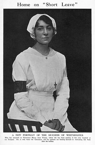 The Duchess of Westminster, WW1