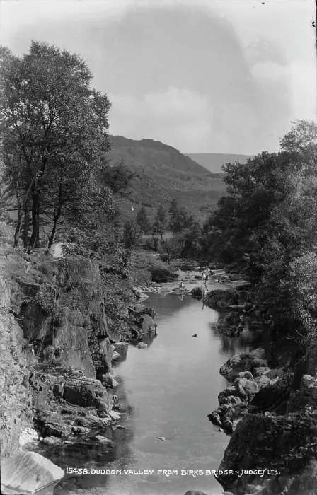 Framed Print : Duddon Valley from Birks Bridge Framed Print : Duddon Valley from Birks Bridge