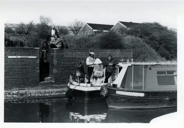 Framed Print : The Dudley Canal, Dudley, Worcestershire Framed Print : The Dudley Canal, Dudley, Worcestershire