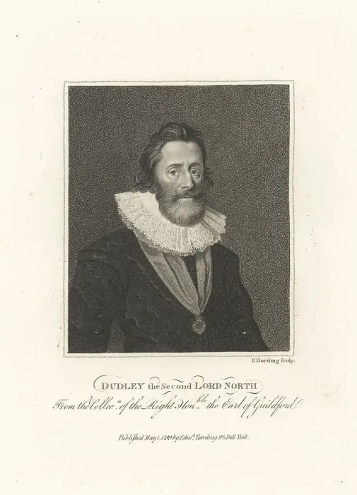 Framed Print : Dudley North, 4th Baron North Dudley Framed Print : Dudley North, 4th Baron North Dudley