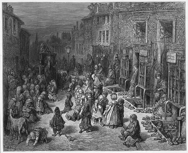 Dudley Street  /  Slum  /  1870