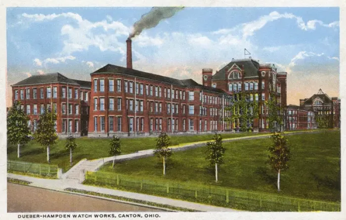 Framed Print : Dueber-Hampton Watch Works, Canton, Ohio, USA Framed Print : Dueber-Hampton Watch Works, Canton, Ohio, USA