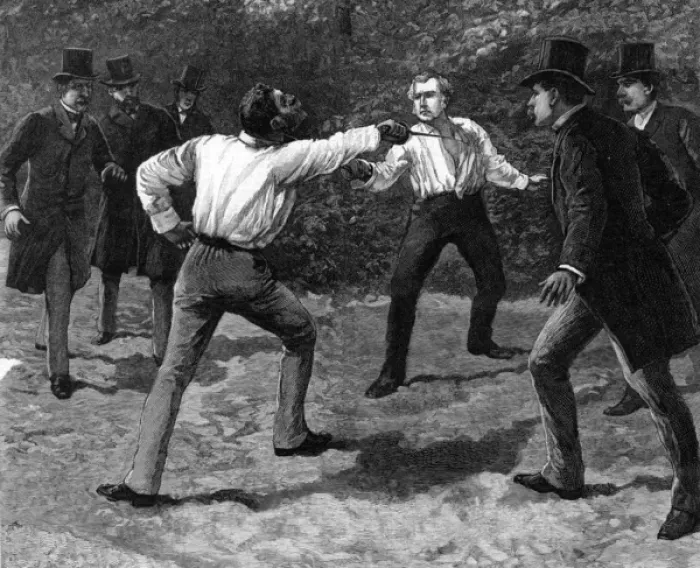 Framed Print : Duel / Boulanger, 1888 Framed Print : Duel / Boulanger, 1888