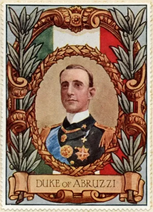 Framed Print : Duke of Abruzzi / Stamp Framed Print : Duke of Abruzzi / Stamp
