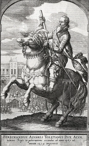 Duke of Alba (On Horse)