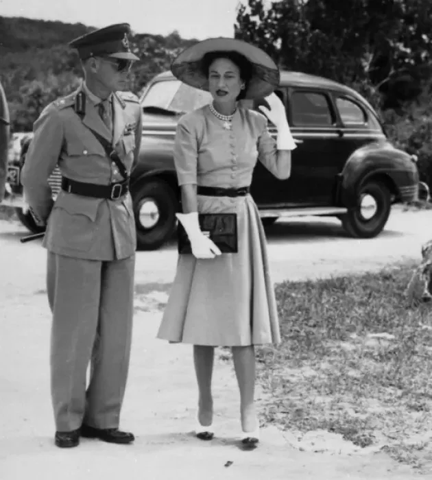 Framed Print : The Duke and Duchess of Windsor in the Bahamas Framed Print : The Duke and Duchess of Windsor in the Bahamas