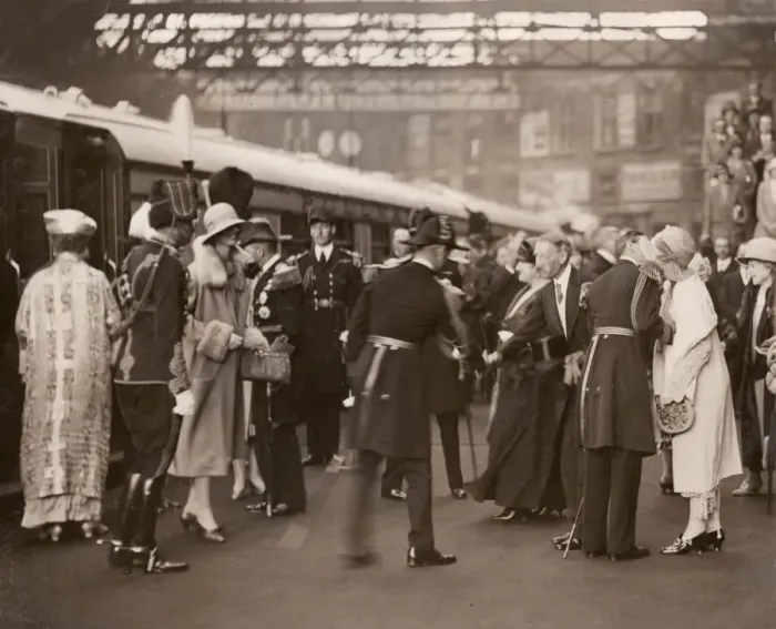 Framed Print : Duke and Duchess of York returning home Framed Print : Duke and Duchess of York returning home