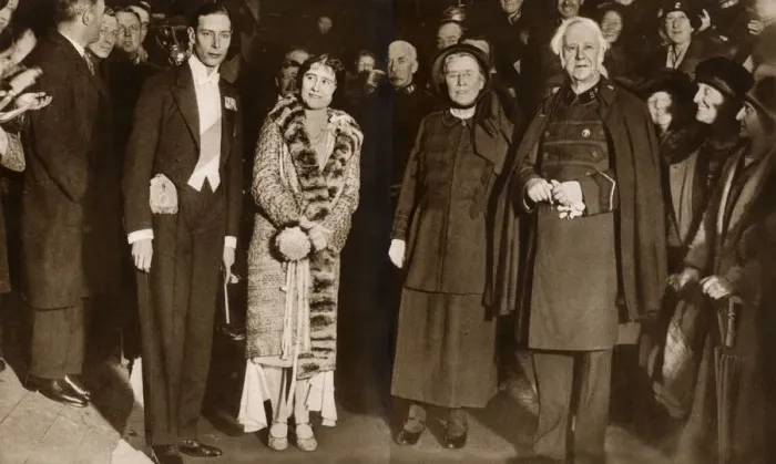 Framed Print : Duke and Duchess of York at a Salvation Army Concert Framed Print : Duke and Duchess of York at a Salvation Army Concert