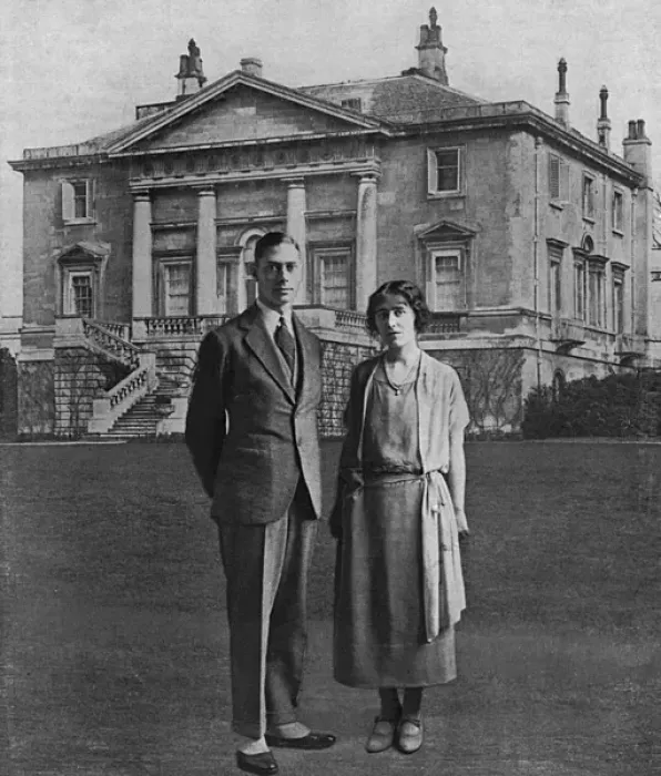 Framed Print : The Duke & Duchess of York at White Lodge Framed Print : The Duke & Duchess of York at White Lodge