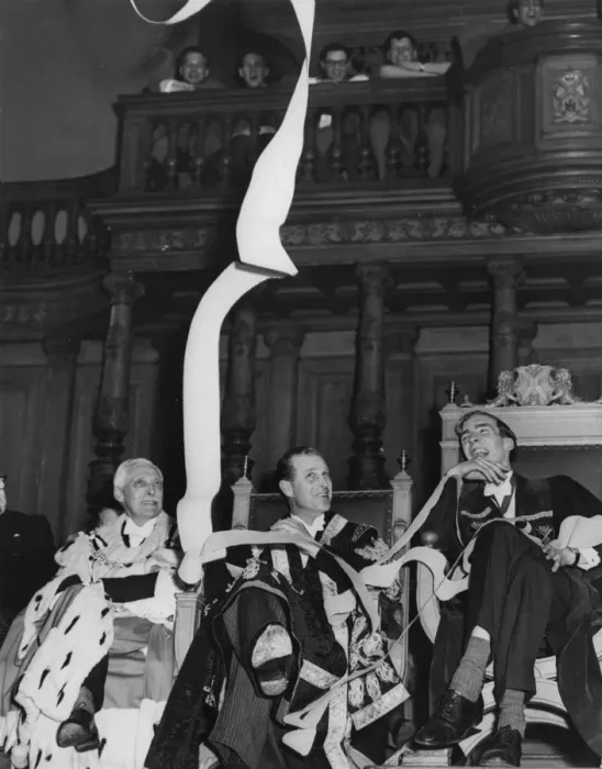Framed Print : The Duke of Edinburgh as chancellor of Edinburgh University Framed Print : The Duke of Edinburgh as chancellor of Edinburgh University