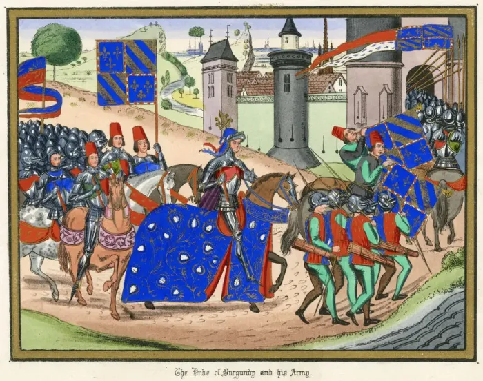 Framed Print : DUKE ENTERING CHARTRES Framed Print : DUKE ENTERING CHARTRES