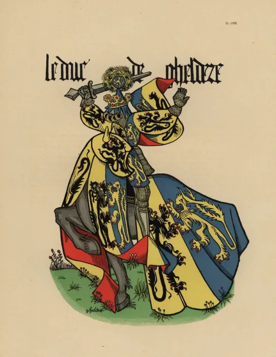 Framed Print : Duke of Guelders, Duc de Gueldre Framed Print : Duke of Guelders, Duc de Gueldre