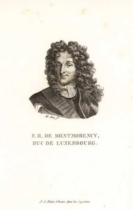 Framed Print : Duke of Luxembourg, French general, 1628-1695 Framed Print : Duke of Luxembourg, French general, 1628-1695