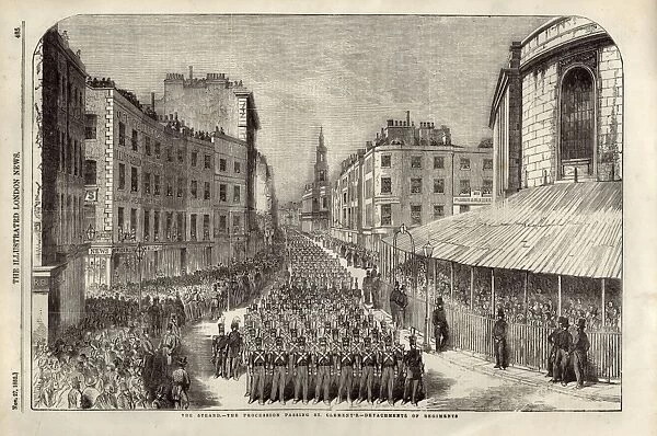 Duke of Welingtons funeral procession 1852
