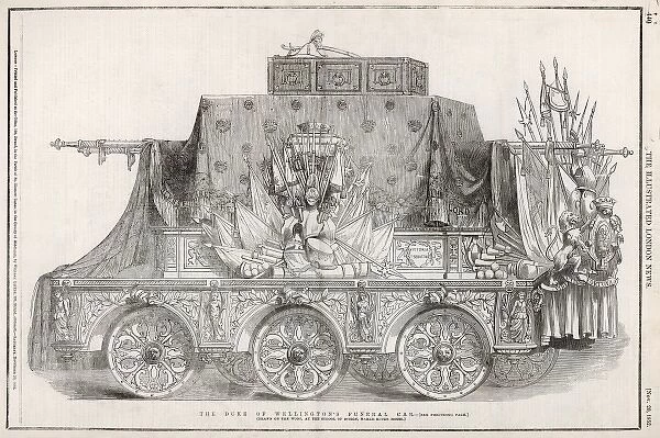 The Duke of Wellingtons funeral car